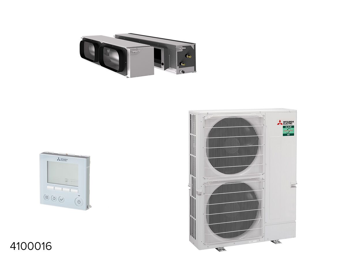 Mitelec 14.0kw 2-Piece Ducted System Ceiling Concealed System