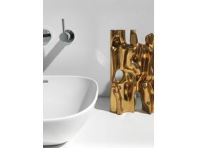 In Situ - LAUFEN Ino Counter Basin 500mm x 350mm No Taphole with Overflow White - Close up