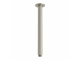 Sussex Pure Vertical Shower Arm 300mm Brushed Nickel