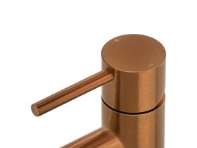 Supporting Image 3 - Mizu Drift Basin Mixer Curved Spout Brushed Bronze (6 Star) Lead Free