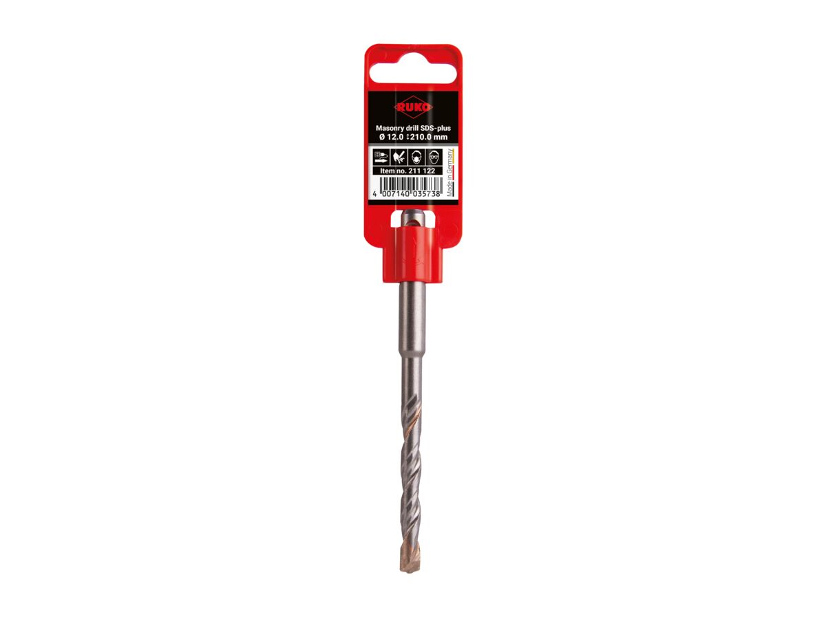 Ruko SDS Plus Masonary Drill - 12 x 210mm