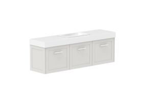 Supporting Image - Kado Lux Ensuite All Door 1500mm Wall Hung Centre Basin 90mm Top