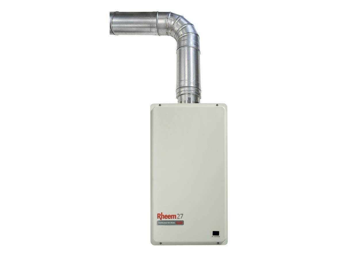 Rheem 27L Continuous Flow Indoor 6 Star 82 Degrees