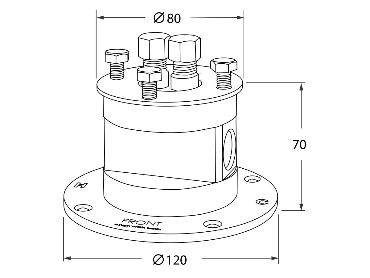 Sussex Floor Mount Installation Kit