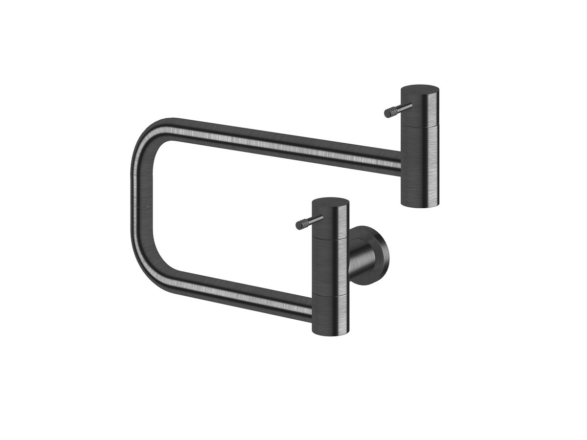 Hero - Sussex Scala Nova Pot Filler PVD Brushed Gunmetal Lead Free