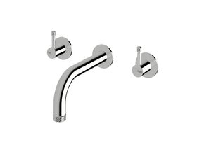 Hero - Sussex Scala Nova Wall Basin/Bath Set 150mm Chrome (5 Star) Lead Free