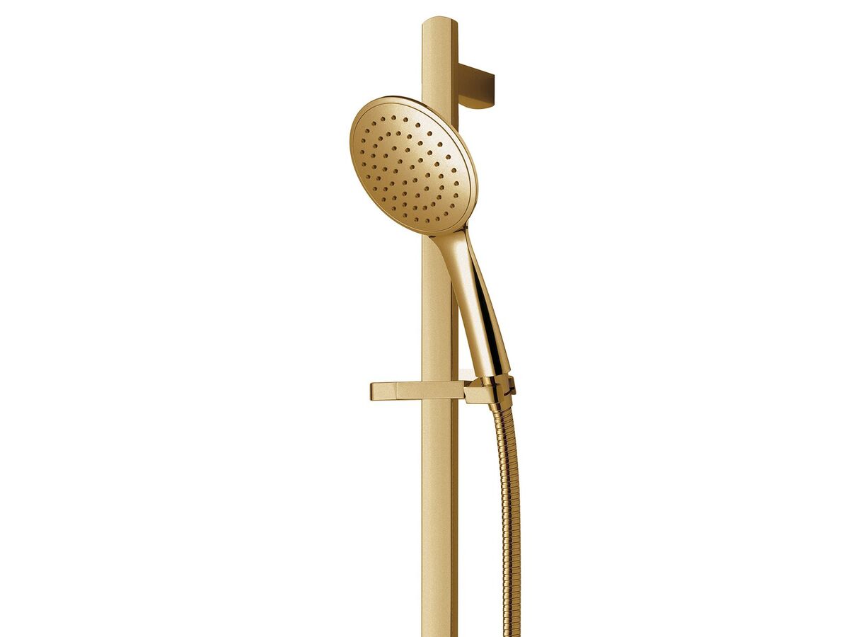 Voda Tide Deluxe 1 Function Slide Shower Brushed Brass PVD (3 Star)