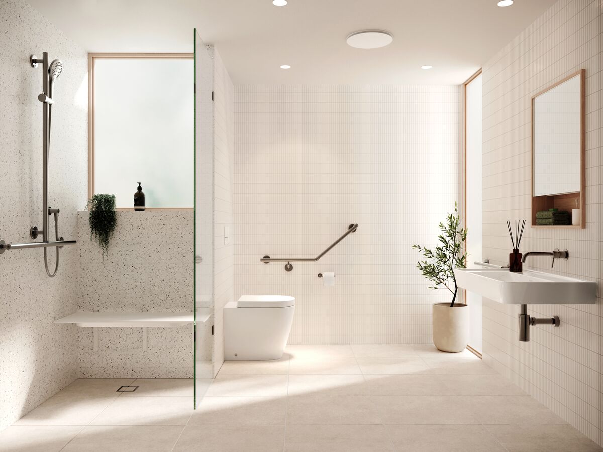 In Situ - Mizu Commercial Bathroom - Brushed Gunmetal 4