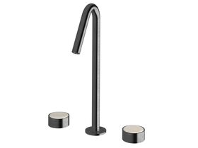 Supporting Image - Sussex Pure Elemental Vessel Basin Set PVD Brushed Gunmetal (5 Star) Lead Free with Aurora Insert
