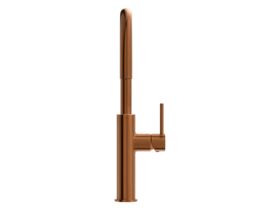 Supporting Image 2 - Mizu Drift Gooseneck Sink Mixer Curve Brushed Bronze (5 Star) Lead Free.png