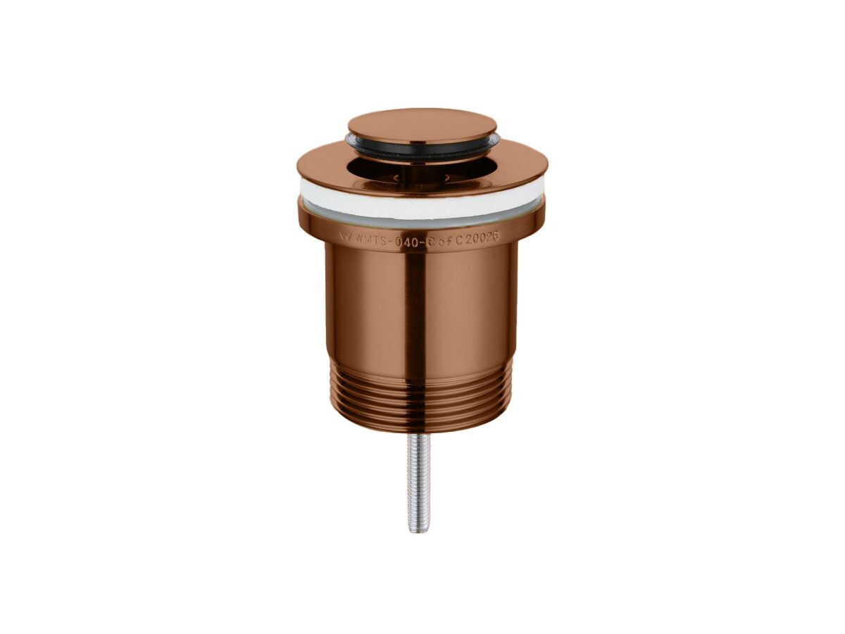 Hero - Mizu Drift Universal DN40 Pop Up Plug And Waste Brushed Bronze