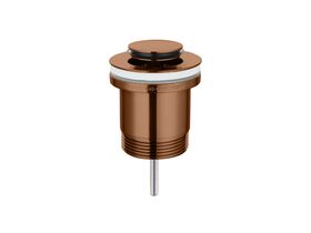 Hero - Mizu Drift Universal DN40 Pop Up Plug And Waste Brushed Bronze