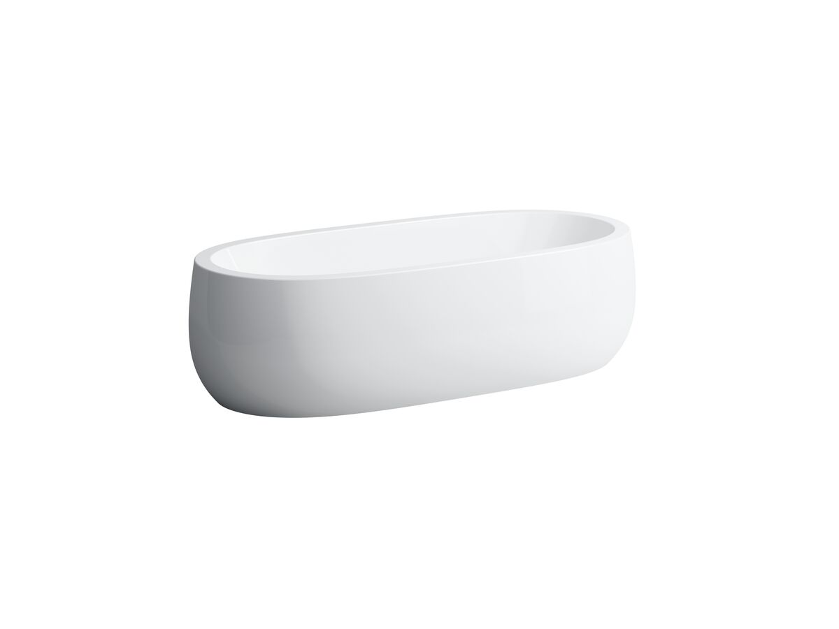 LAUFEN Alessi Freestanding Bath 1830mm Overflow Sentec