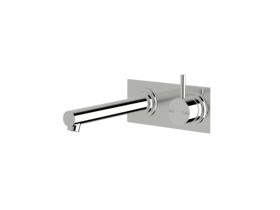 Sussex Scala Bath Mixer Tap Outlet System Straight 200mm Right Hand Operation Chrome