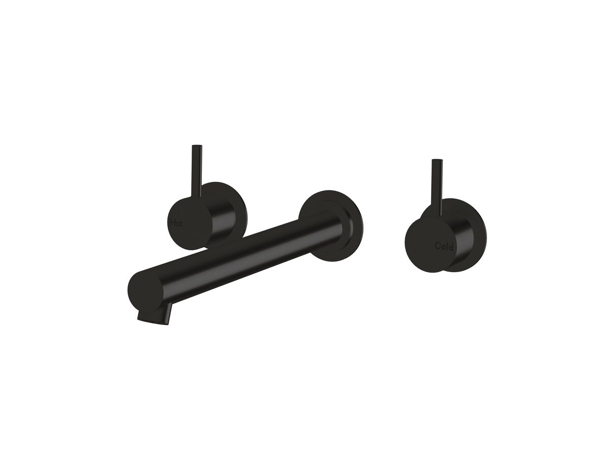 Sussex Scala Bath Set 250mm LUX PVD Matte Opium Black