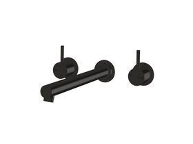 Sussex Scala Bath Set 250mm LUX PVD Matte Opium Black