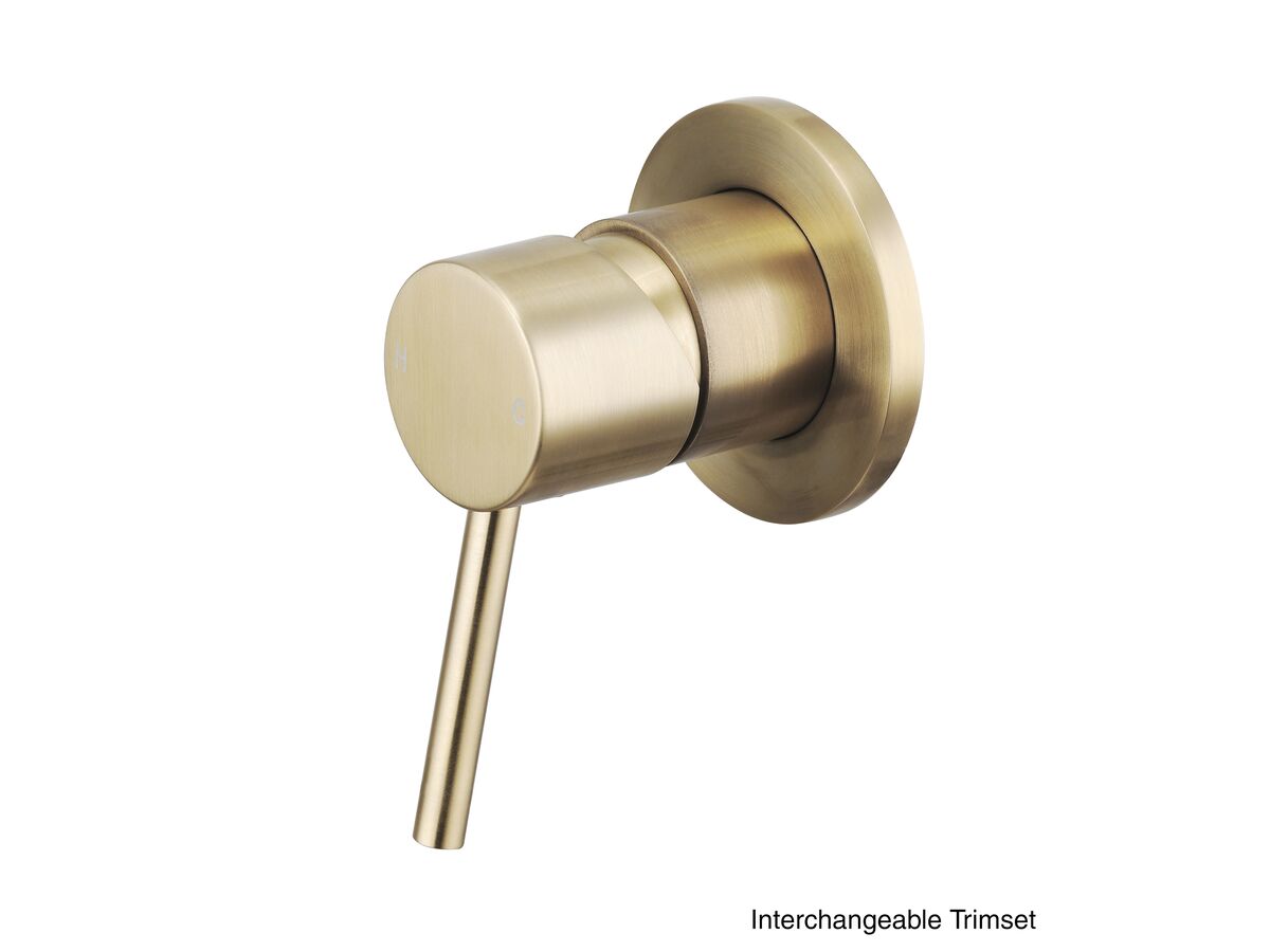 Mizu Drift MK2 Shower Mixer (kit) Brushed Gold