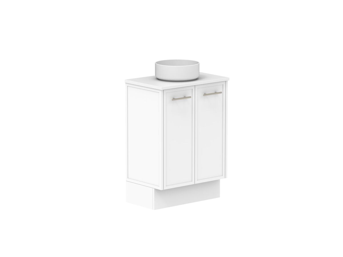 Supporting Image - Kado Lux Ensuite All Door 600mm Floor Mount Centre Basin 20mm Top Shaker