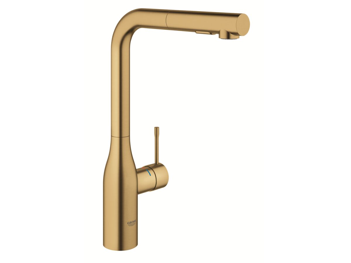GROHE Essence New Pull Out Sink Mixer Cool Sunrise (6)