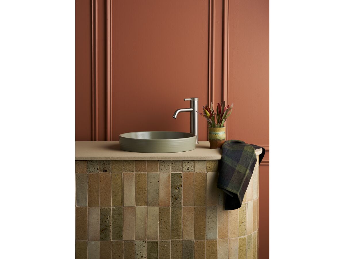 In Situ - Robert Gordon Potters 370mm Semi Inset Basin Sage
