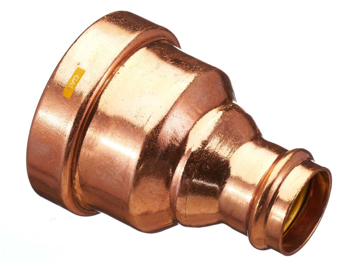 >B< Press Gas Reducing Coupling 65mm x 32mm
