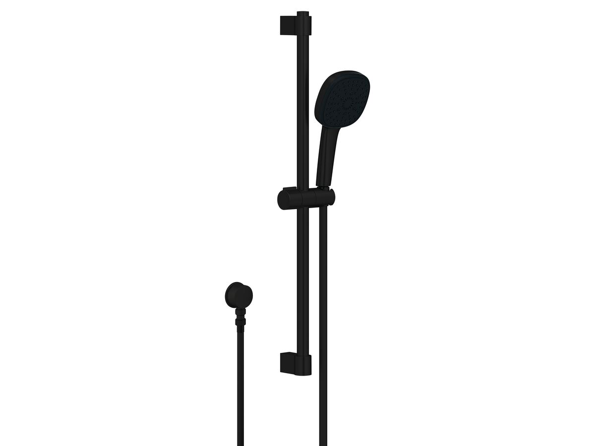 Hero - GROHE Tempesta Cube 3 Function Single Rail Shower Matte Black
