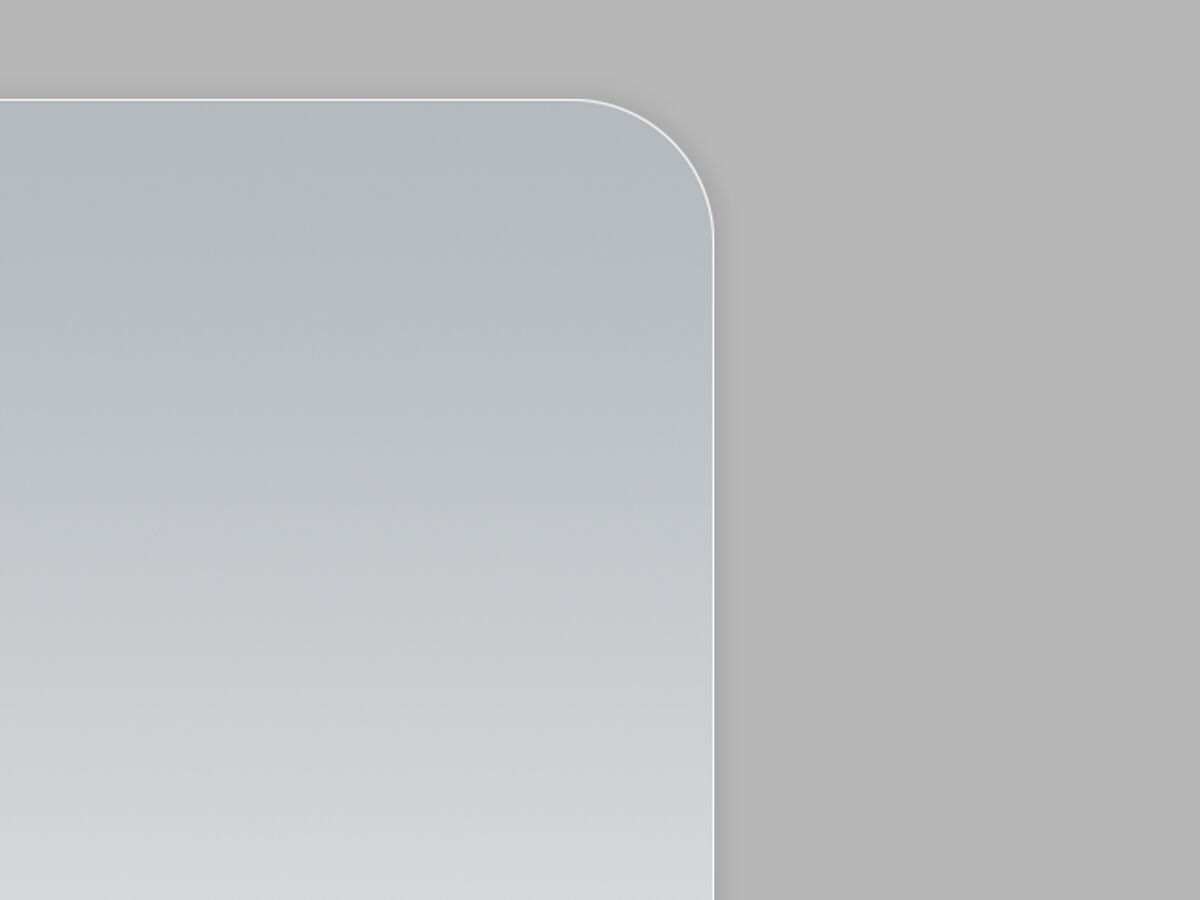 Supporting Image 4 - Kado Aspect Rectangle Veil LED Mirror 800mm X 1200mm