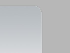 Supporting Image 4 - Kado Aspect Rectangle Veil LED Mirror 800mm X 1200mm