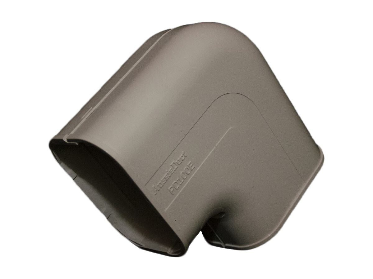 Aussie Duct Flat 90 Degree Elbow 100mm