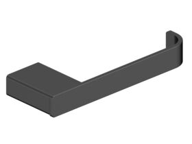 Hero - Mizu Bloc Toilet Roll Holder Matte Black