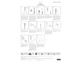 Installation Instructions - Faucet Strommen Vara Gooseneck Pull Out Sink Mixer Tap 2 Function (4 Star) Lead Free