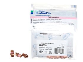 >B< Maxipro Stop End 1/4" Bag of 3
