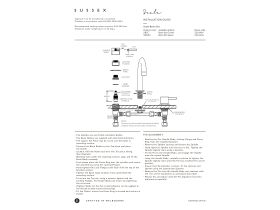 Installation Instructions - Sussex Scala Basin Set Curved (5 Star)
