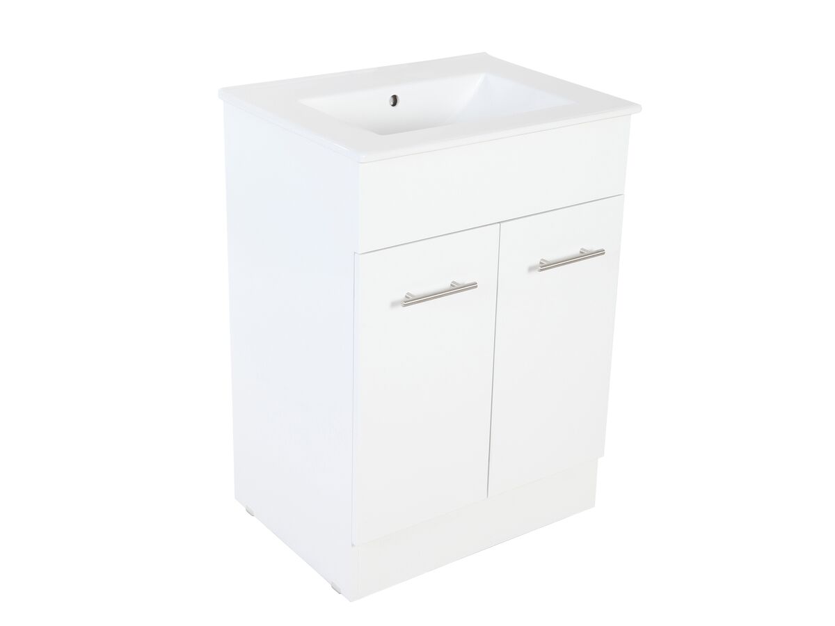 Posh Bristol MK2 600mm Vanity Unit with Kick Centre Bowl 3 Tapholes