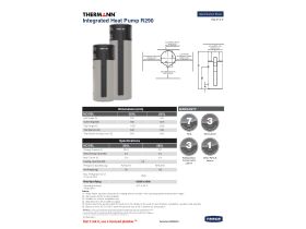 Specification Sheet - Thermann Integrated Heat Pump R290