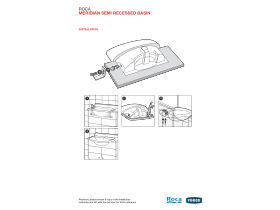 Installation Instructions - Roca Meridian Semi Recessed Basin