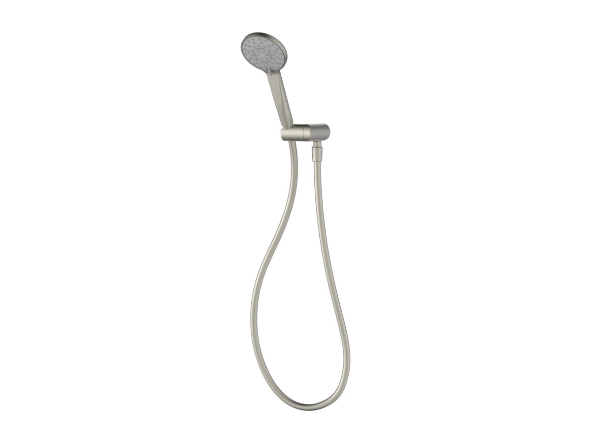 Hero - Posh Bristol MK2 Handshower with Water Inlet Wall Bracket Brushed Nickel (3 Star)