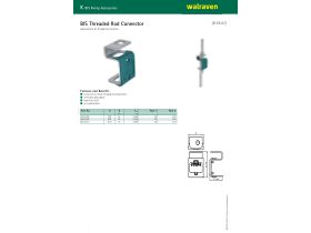 Specification Sheet - Walraven Threaded Rod Connector M10