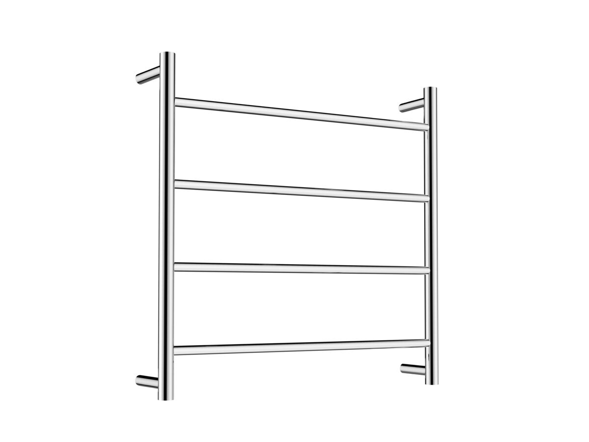 Posh Solus MK2 Heated Towel Rail 700mm x 700mm Polished Stainless Steel