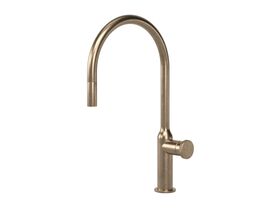 Hero - Faucet Strommen Vara Disc Gooseneck Pull Out Sink Mixer Tap 2 Function Discovery Bronze (4 Star) Lead Free