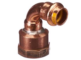 >B< Press Gas Threaded Elbow 15mm x 15mm Female