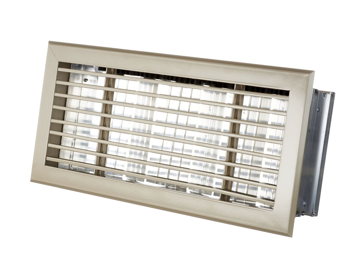 Airform Linear Bar Floor Register Beige