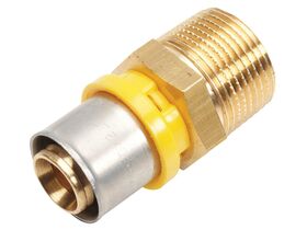 Duopex Gas Crimp Male Adaptor