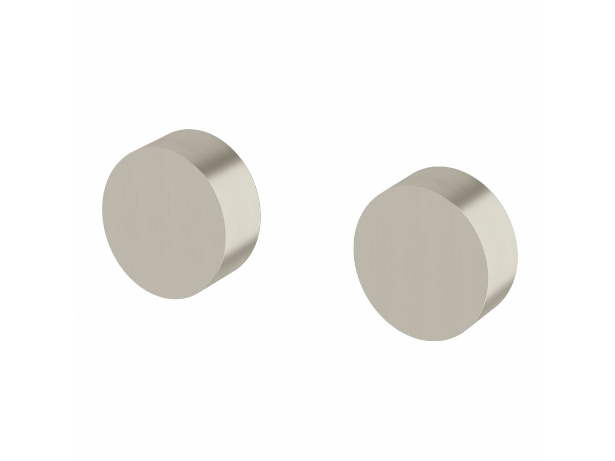 Sussex Pure Wall Top Assembly Taps PVD Brushed Nickel