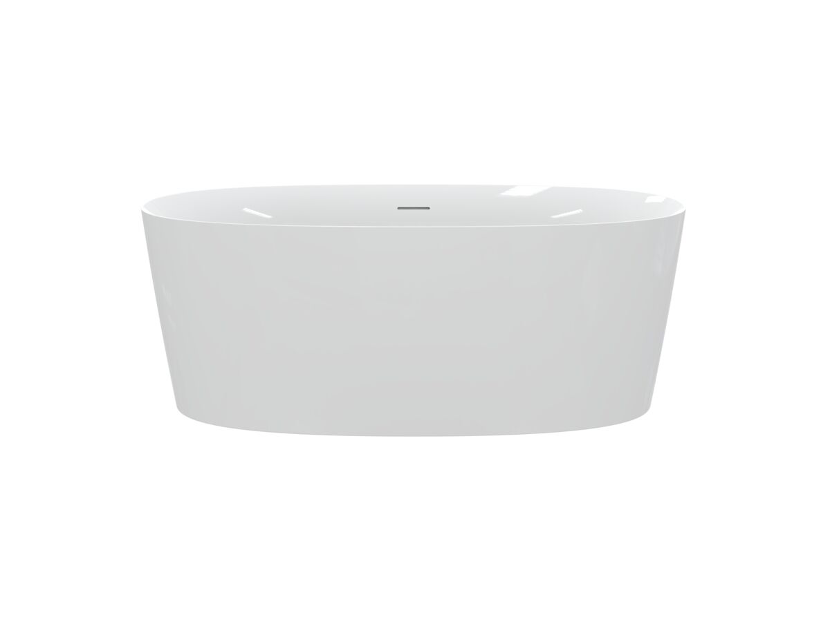Supporting Image - Kado Lux Freestanding Bath 1500mm x 700mm x 580mm Gloss White
