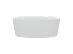 Supporting Image - Kado Lux Freestanding Bath 1500mm x 700mm x 580mm Gloss White