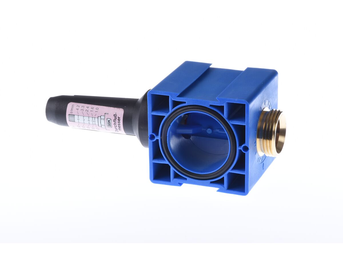Rehau Polymer Manifold Return Block Blue