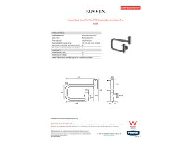 Specification Sheet - Sussex Scala Nova Pot Filler PVD Brushed Gunmetal Lead Free