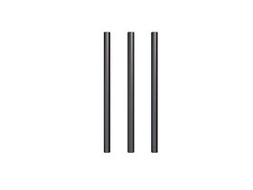 Hydrotherm Pure Vertical Triple Heated Towel Rail 900 x 38mm PVD Brushed Gunmetal