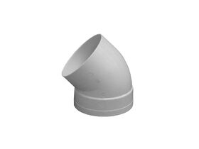 Hero - Stormwater PVC Bend Male & Female 90mm x 45 Degree